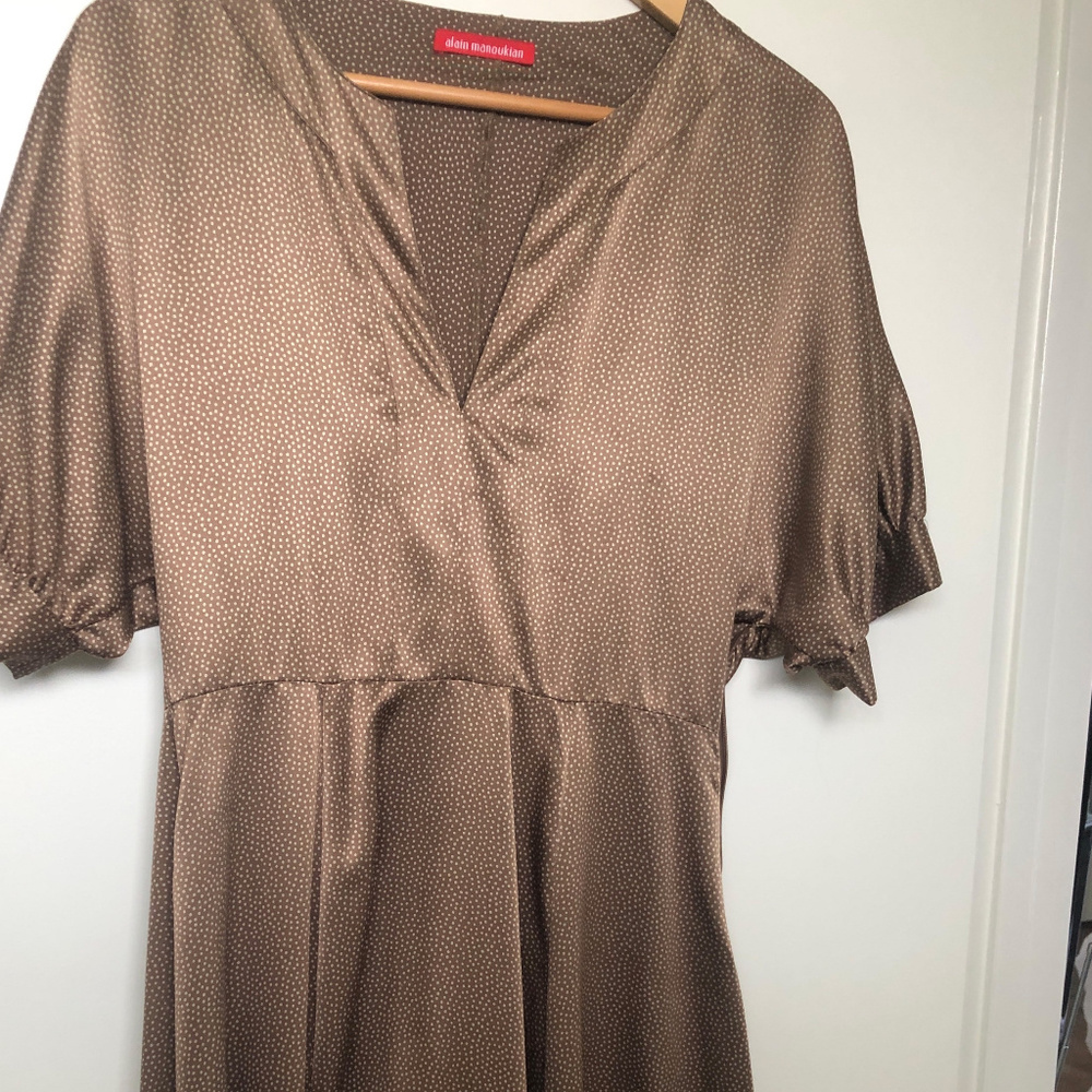 Alain Manoukian silk dress - NEVER WORN!